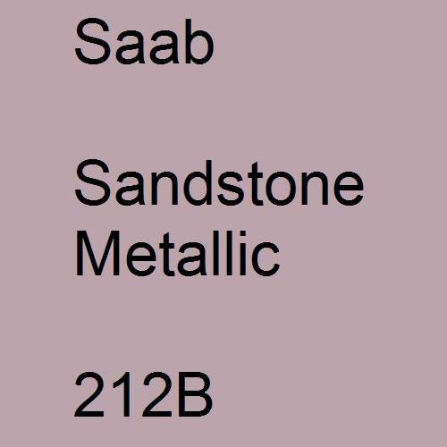 Saab, Sandstone Metallic, 212B.